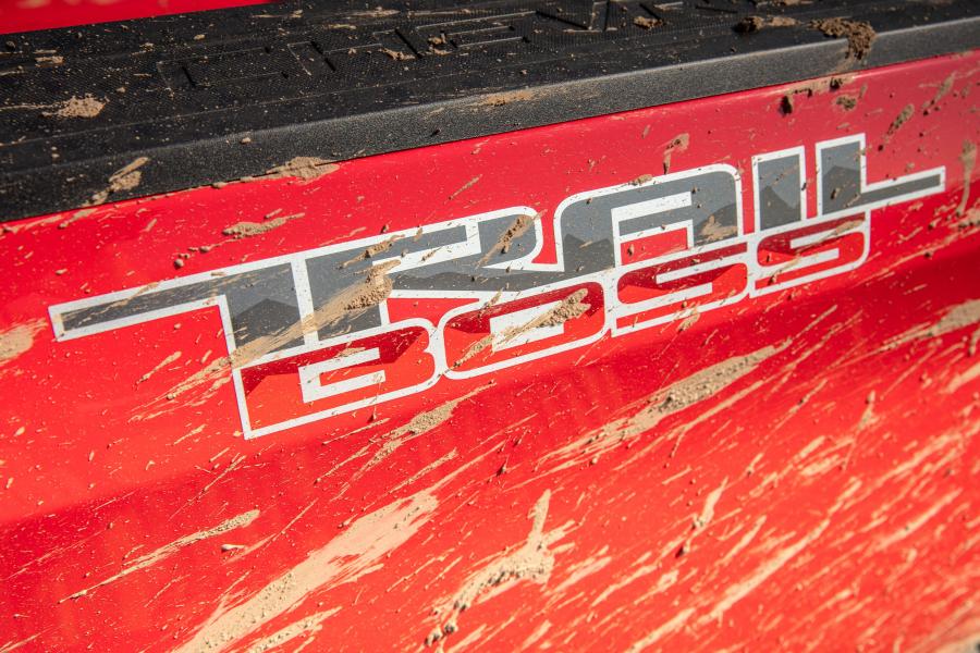 Логотип Chevrolet Silverado LT Z71 Trail Boss Crew Cab 2018 года  (фото 11 из 20)